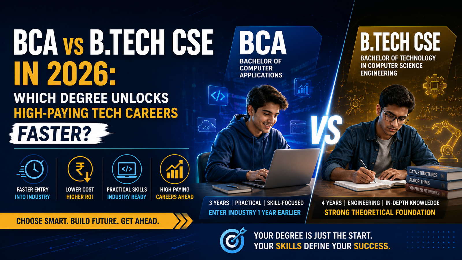 BCA vs B.Tech CSE in 2026